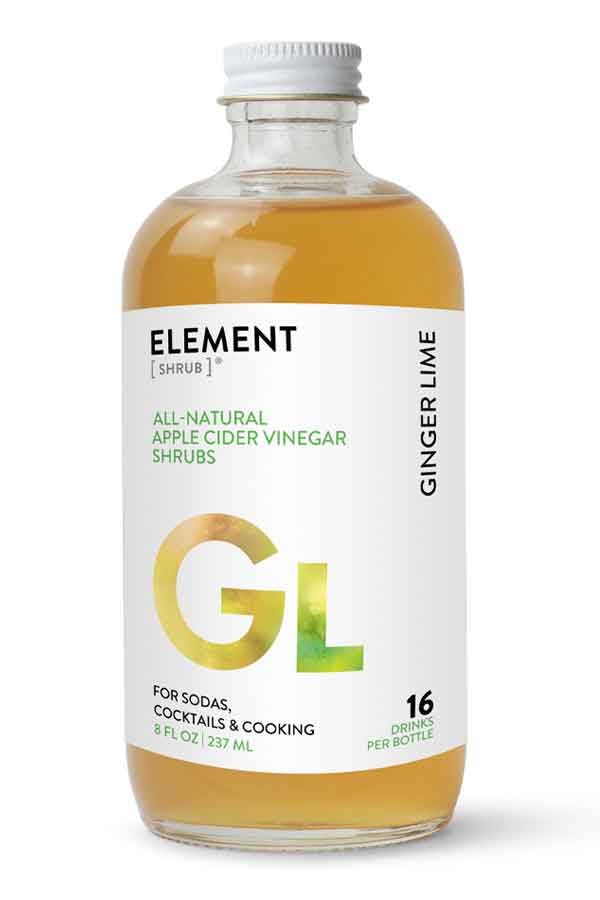 Ginger Lime (Gl) Element Shrub (8 oz)
