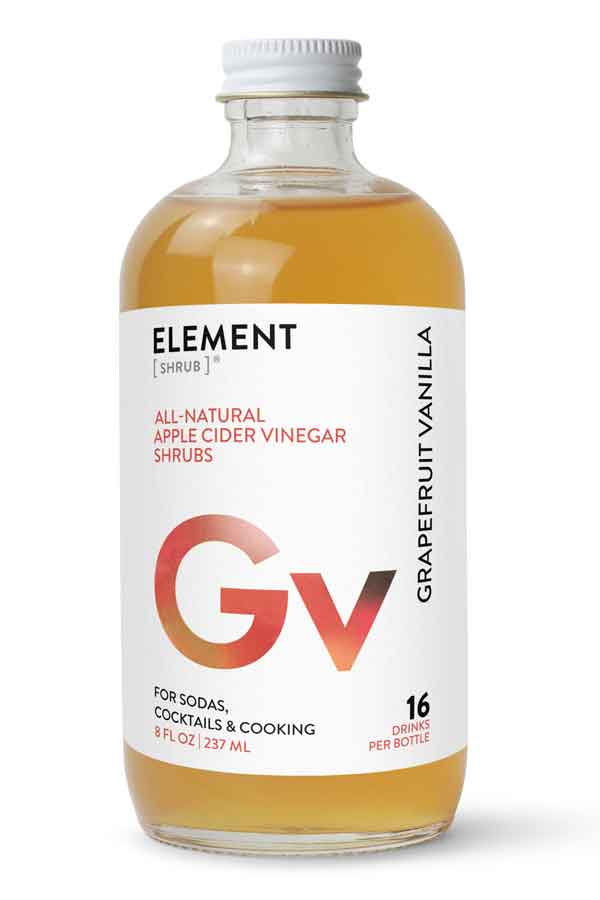 Grapefruit Vanilla (Gf) Element Shrub (8 oz)