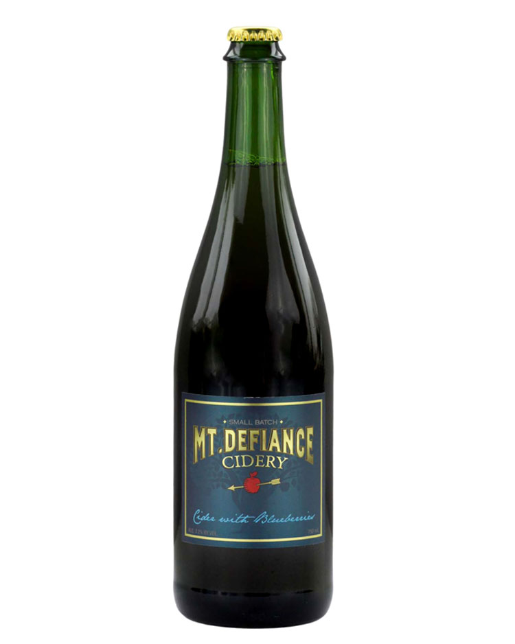 Mt Defiance Hard Cider with Blueberries (Blush) 
